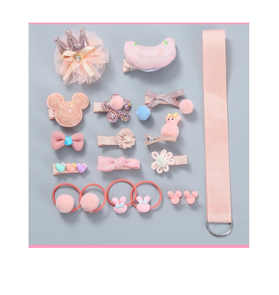 Plaukų segtukų ir gumelių rinkinys su apyrankėmis MalPlay, 19 vnt. цена и информация | Žaislai mergaitėms | pigu.lt