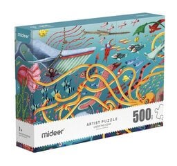 MiDeer пазл «В глубинах океана», 500 деталей цена и информация | Пазлы | pigu.lt