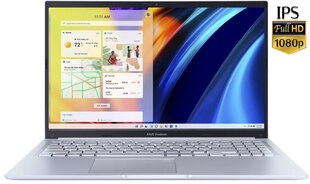 Портативный компьютер 15.6" Vivobook X1502ZA i3-1220P 8GB 256GB SSD FHD Windows 11 цена и информация | Ноутбуки | pigu.lt