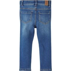 Name It SLIM FLEECE JEANS 284623 цена и информация | Брюки для девочки, бирюзовые | pigu.lt