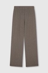 Rino & Pelle женские брюки BIDINA*01, черный/бежевый 8720529267518 цена и информация | Женские брюки | pigu.lt