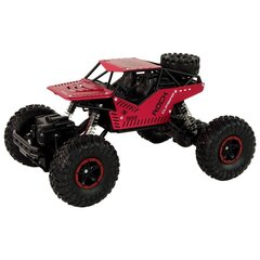 Nuotoliniu būdu valdomas automobilis Lean Toys Big Wheels 1:16, raudonas цена и информация | Игрушки для мальчиков | pigu.lt