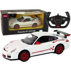 Radijo bangomis valdomas Rastar Porsche 911 GT3 RS, 1:14 цена и информация | Игрушки для мальчиков | pigu.lt