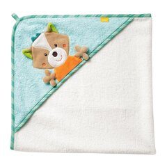 Детское полотенце Fehn Fox, 80 x 80 см, зеленое/серое цена и информация | Baby Fehn Для ухода за младенцем | pigu.lt