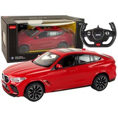 Radijo bangomis valdomas Rastar Bmw X6 M, 1:14 kaina ir informacija | Žaislai berniukams | pigu.lt