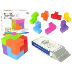 Vaikiškas magiškas kubas Lean toys, 7 d. цена и информация | Конструкторы и кубики | pigu.lt