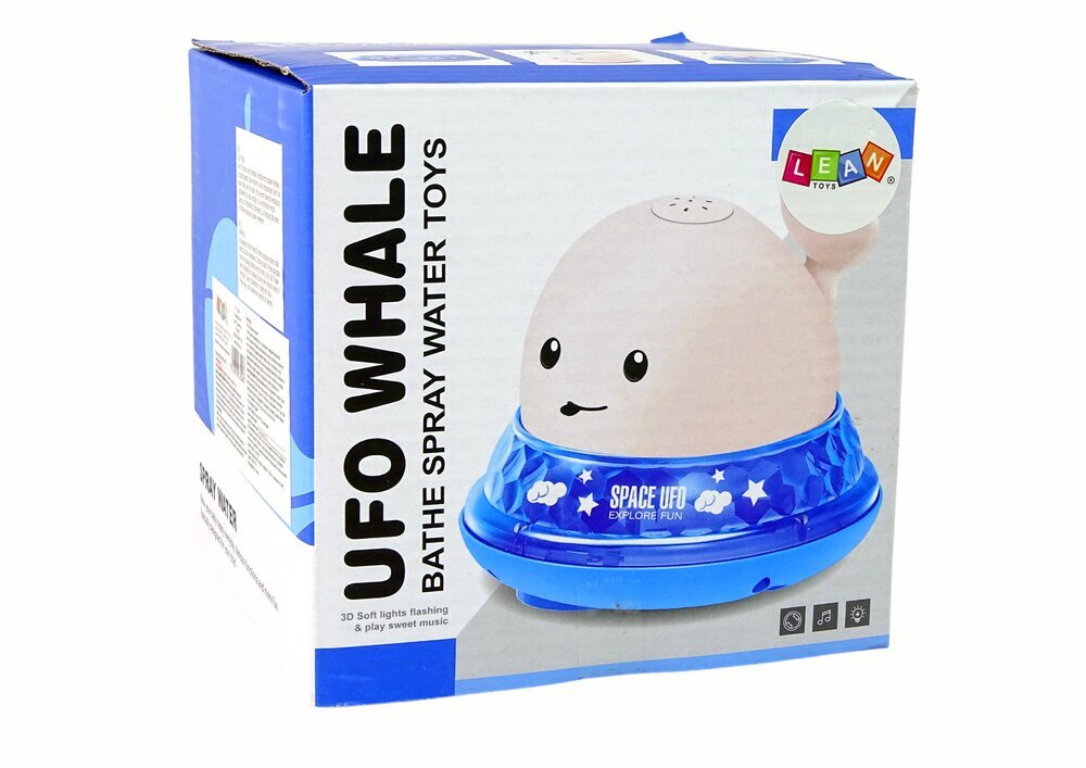 Vonios žaislas Lean Toys Banginis kaina ir informacija | Žaislai kūdikiams | pigu.lt