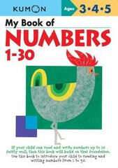 My Book of Numbers 1-30 цена и информация | Книги для самых маленьких | pigu.lt