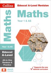 Edexcel Maths A level Year 1 (And AS) All-in-One Complete Revision and Practice: Ideal for Home Learning, 2023 and 2024 Exams edition kaina ir informacija | Ekonomikos knygos | pigu.lt