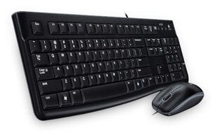 Logitech MK120 цена и информация | Клавиатуры | pigu.lt