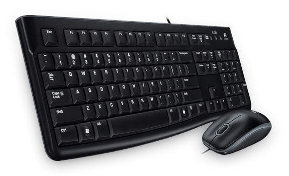 Logitech MK120 kaina ir informacija | Klaviatūros | pigu.lt