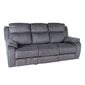 Trivietė sofa Home4you Gentry 3-Seater, pilka kaina ir informacija | Sofos | pigu.lt