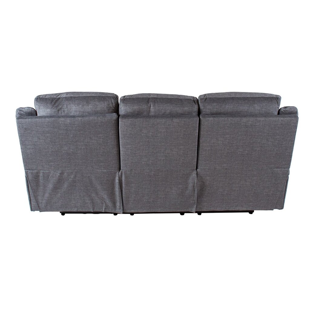 Trivietė sofa Home4you Gentry 3-Seater, pilka kaina ir informacija | Sofos | pigu.lt