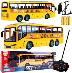 Nuotoliniu būdu valdomas mokyklinis autobusas, RC kaina ir informacija | Žaislai berniukams | pigu.lt