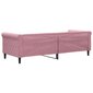 Sofa-lova vidaXL, 80x200 cm, rožinė kaina ir informacija | Lovos | pigu.lt