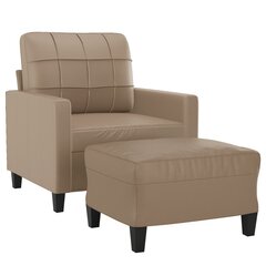 Кресло vidaXL, коричневое цена и информация | Кресла в гостиную | pigu.lt