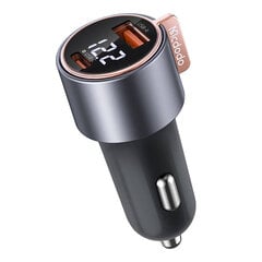 Mcodo CC-5670 75W Digital Display PD 1*USB-A 1*USB-C Car Charger цена и информация | Зарядные устройства для телефонов | pigu.lt