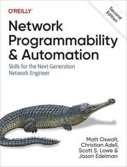 Network Programmability and Automation: Skills for the Next-Generation Network Engineer 2nd Revised edition kaina ir informacija | Ekonomikos knygos | pigu.lt