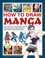 How to Draw Manga: Expert techniques for creating manga characters and storylines, with over 85 exercises and projects, and more than 1000 illustrations kaina ir informacija | Knygos apie meną | pigu.lt