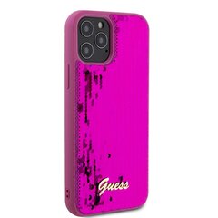 CG Mobile Guess Sequin Script Logo Case GUHCP12MPSFDGSF kaina ir informacija | Telefono dėklai | pigu.lt