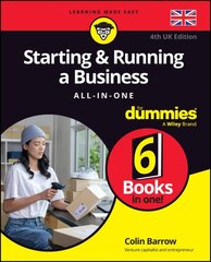 Starting & Running a Business All-in-One For Dummies 4th Edition (UK) цена и информация | Книги по экономике | pigu.lt