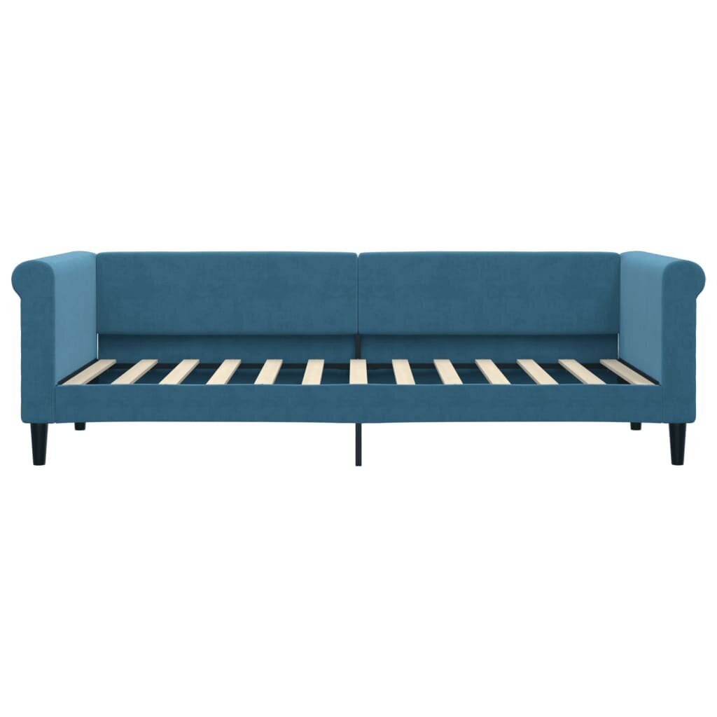 Sofa-lova vidaXL, 80x200 cm, mėlyna kaina ir informacija | Lovos | pigu.lt