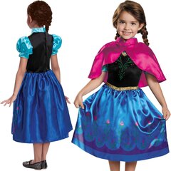 Karnavalinis kostiumas Disney Frozen Anna, 109-123 cm kaina ir informacija | Karnavaliniai kostiumai | pigu.lt