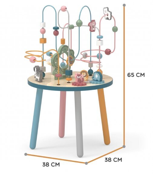 Medinis edukacinis stalas Viga 44033 kaina ir informacija | Lavinamieji žaislai | pigu.lt