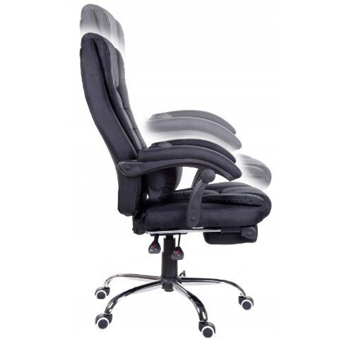 Biuro kėdė Giosedio FBR004R, juoda kaina ir informacija | Biuro kėdės | pigu.lt