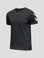Marškinėliai unisex Hummel Hmllegacy Chevron, juodi цена и информация | Vyriški marškinėliai | pigu.lt