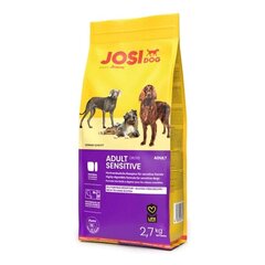 Josera JosiDog Adult Sensitive suaugusiems šunims su paukštiena, 2,7 kg kaina ir informacija | Sausas maistas šunims | pigu.lt