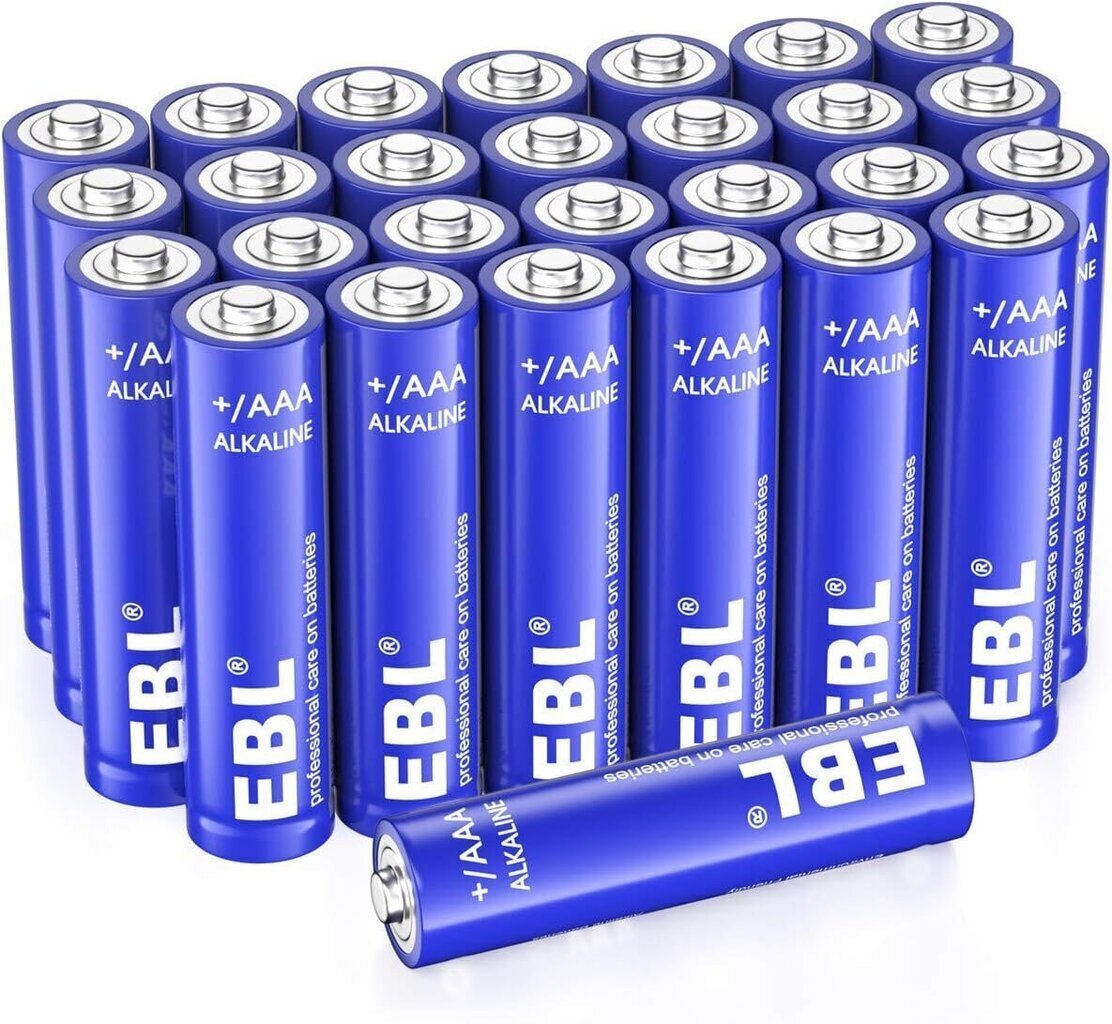 Baterijos, EBL, AA, šarminės, 2700 mAh, 28 vnt. цена и информация | Elementai | pigu.lt