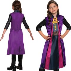 Karnavalinis kostiumas Disney Frozen Anna, 124-135 cm kaina ir informacija | Karnavaliniai kostiumai | pigu.lt