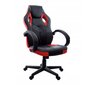 Biuro kėdė Giosedio FBH041, juoda/raudona kaina ir informacija | Biuro kėdės | pigu.lt