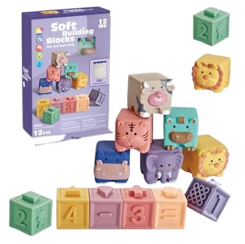 Montessori sensoriniai žaislai kūdikiams kaina ir informacija | Žaislai kūdikiams | pigu.lt