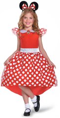 Karnavalinis kostiumas Disney Minnie Mouse, 109-123cm цена и информация | Карнавальные костюмы | pigu.lt