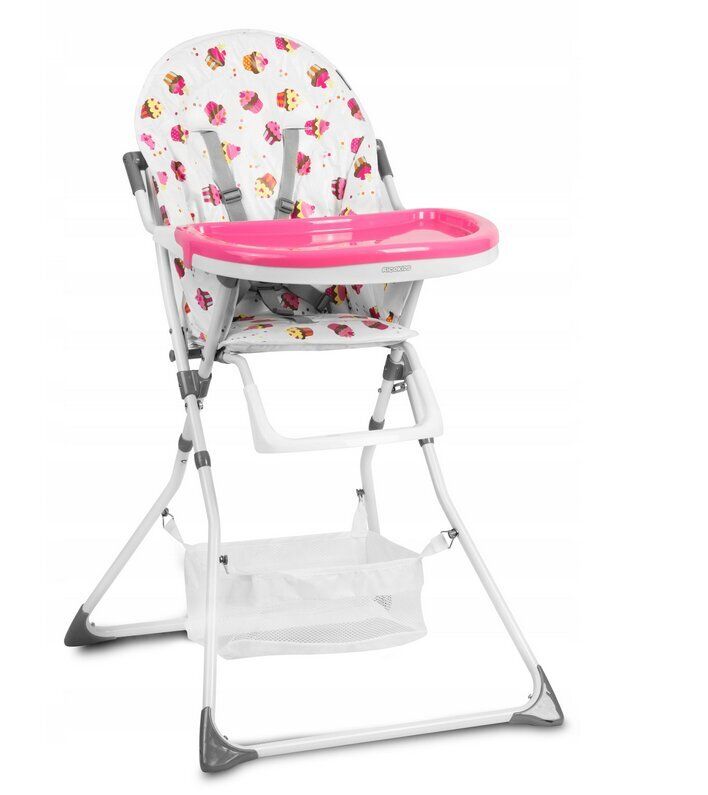 Maitinimo kėdutė RicoKids, pink kaina ir informacija | Maitinimo kėdutės | pigu.lt