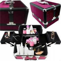 Aksominis kosmetikos priemonių lagaminas kaina ir informacija | Kosmetinės, veidrodėliai | pigu.lt