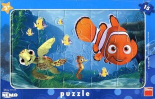 Dėlionė Dino Nemo ir vėžlys, 301207, 15d. kaina ir informacija | Dėlionės (puzzle) | pigu.lt