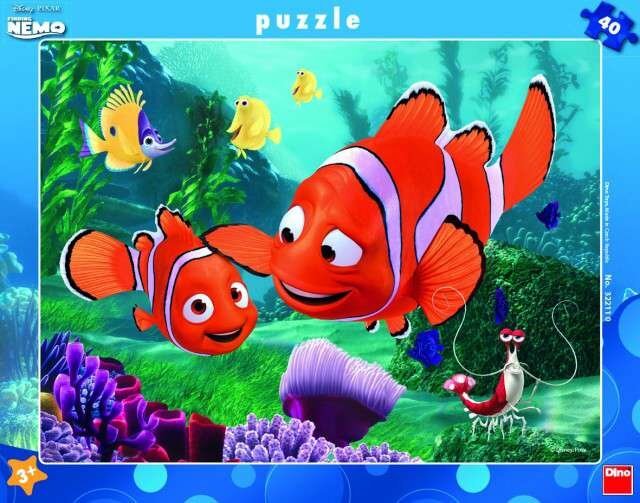 Dėlionė Dino Nemo pavojuje, 40d., 322110 kaina ir informacija | Dėlionės (puzzle) | pigu.lt