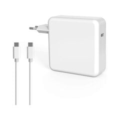 Зарядное устройство TPC 61W USB-C для компьютера Macbook Pro цена и информация | Зарядные устройства для ноутбуков | pigu.lt