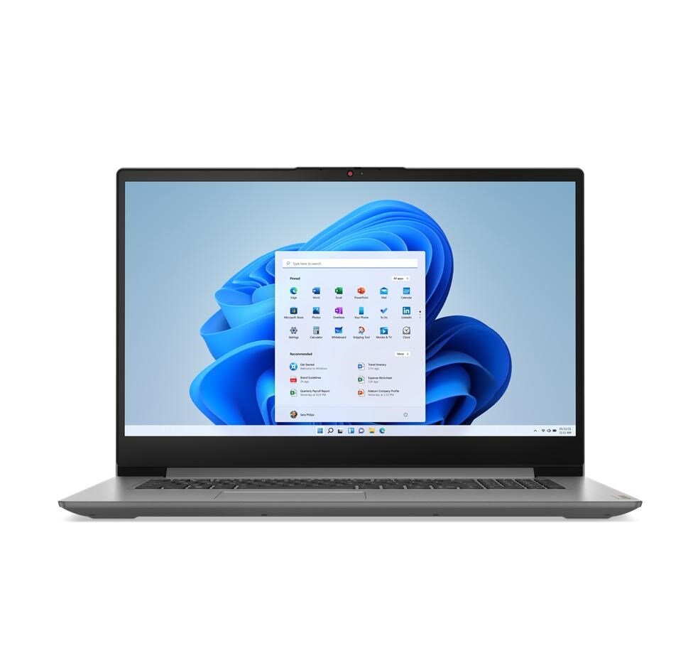 Портативный Компьютер Lenovo IdeaPad 3 Notebook 39.6 См Full HD.