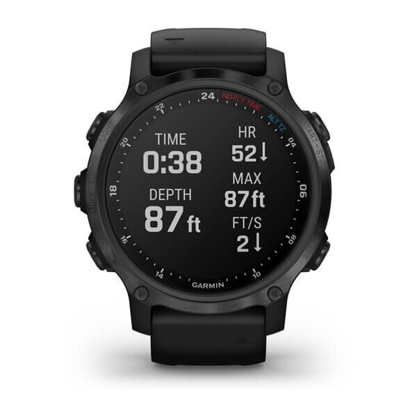 Garmin Descent Mk2S Carbon Gray DLC/Black kaina ir informacija | Išmanieji laikrodžiai (smartwatch) | pigu.lt