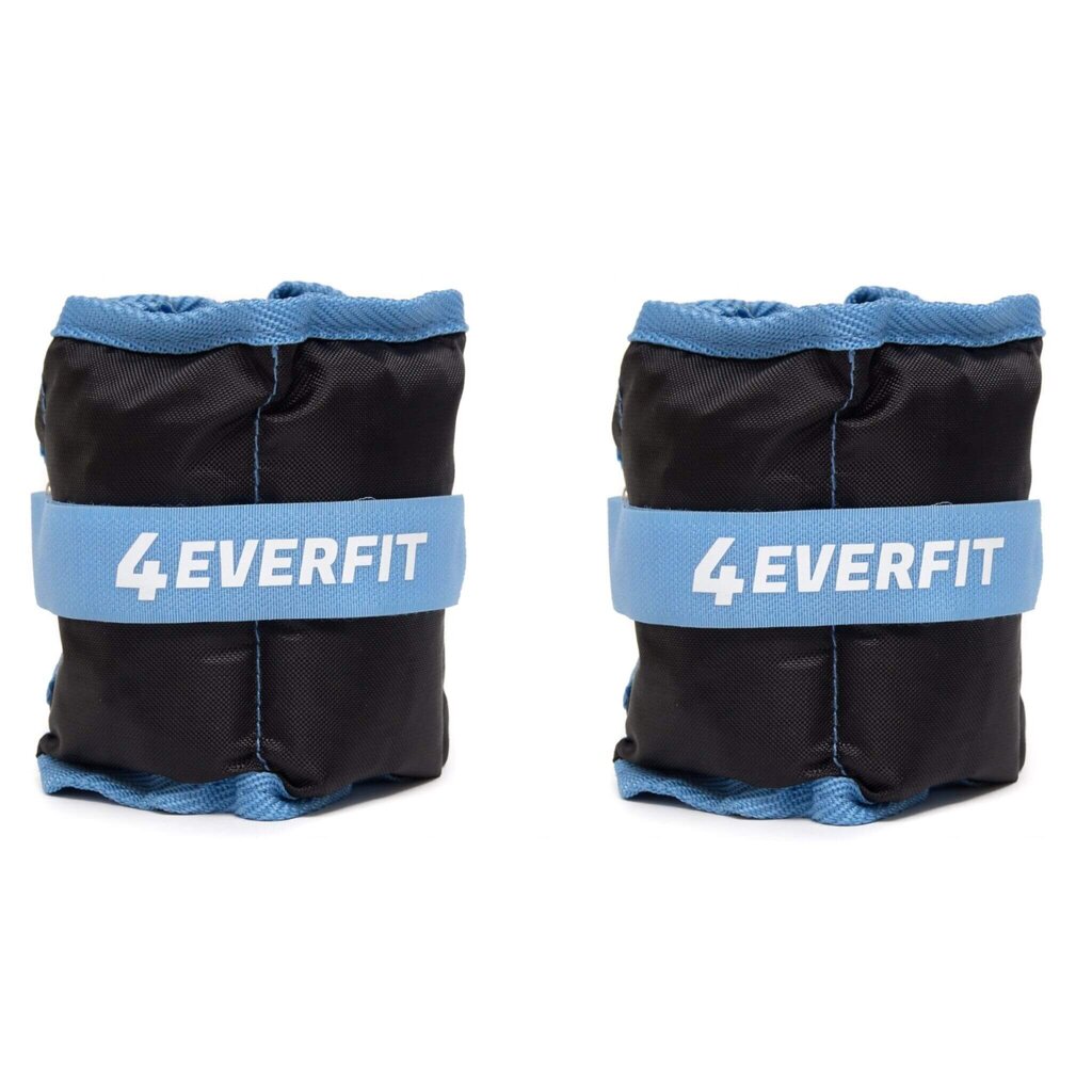 Kojų svoriai Deft Sport, 2x1kg, mėlyni kaina ir informacija | Kitos fitneso prekės | pigu.lt