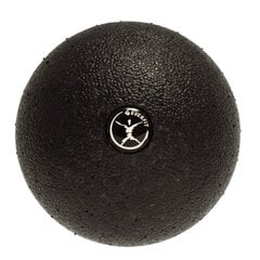 Массажный шарик Deft Sport, 10 см, черный цена и информация | Гимнастические мячи | pigu.lt