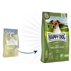 Happy Dog Mini Neuseeland mažų veislių suaugusiems šunims su ėriena ir ryžiais, 10 kg kaina ir informacija | Happy Dog Šunims | pigu.lt