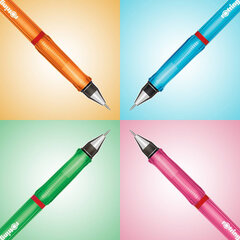 Automatinis pieštukas Visuclick su grafitais Rotring, HB 2102713, 0,7 mm, 1 vnt kaina ir informacija | Rašymo priemonės | pigu.lt