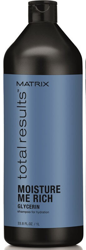 Drėkinamasis šampūnas Matrix Total Results Moisture Me Rich 1000 ml kaina ir informacija | Šampūnai | pigu.lt