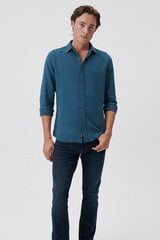 Marškiniai vyrams Mavi 02112370771, mėlyni kaina ir informacija | Vyriški marškiniai | pigu.lt