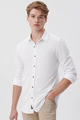 Marškiniai vyrams Mavi 021638620, balti kaina ir informacija | Vyriški marškiniai | pigu.lt
